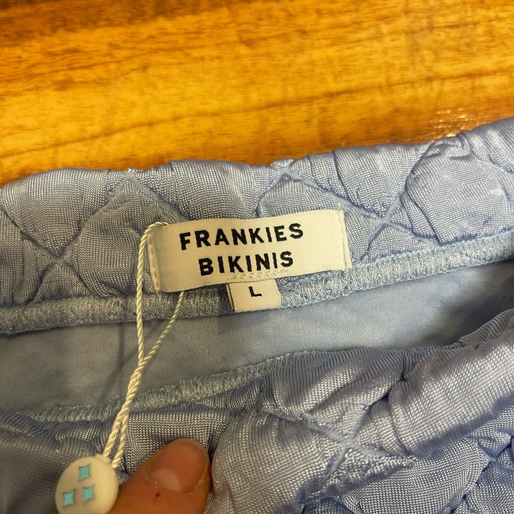NWT Frankie’s Bikinis Windward Puff Skirt Large - Picture 5 of 9